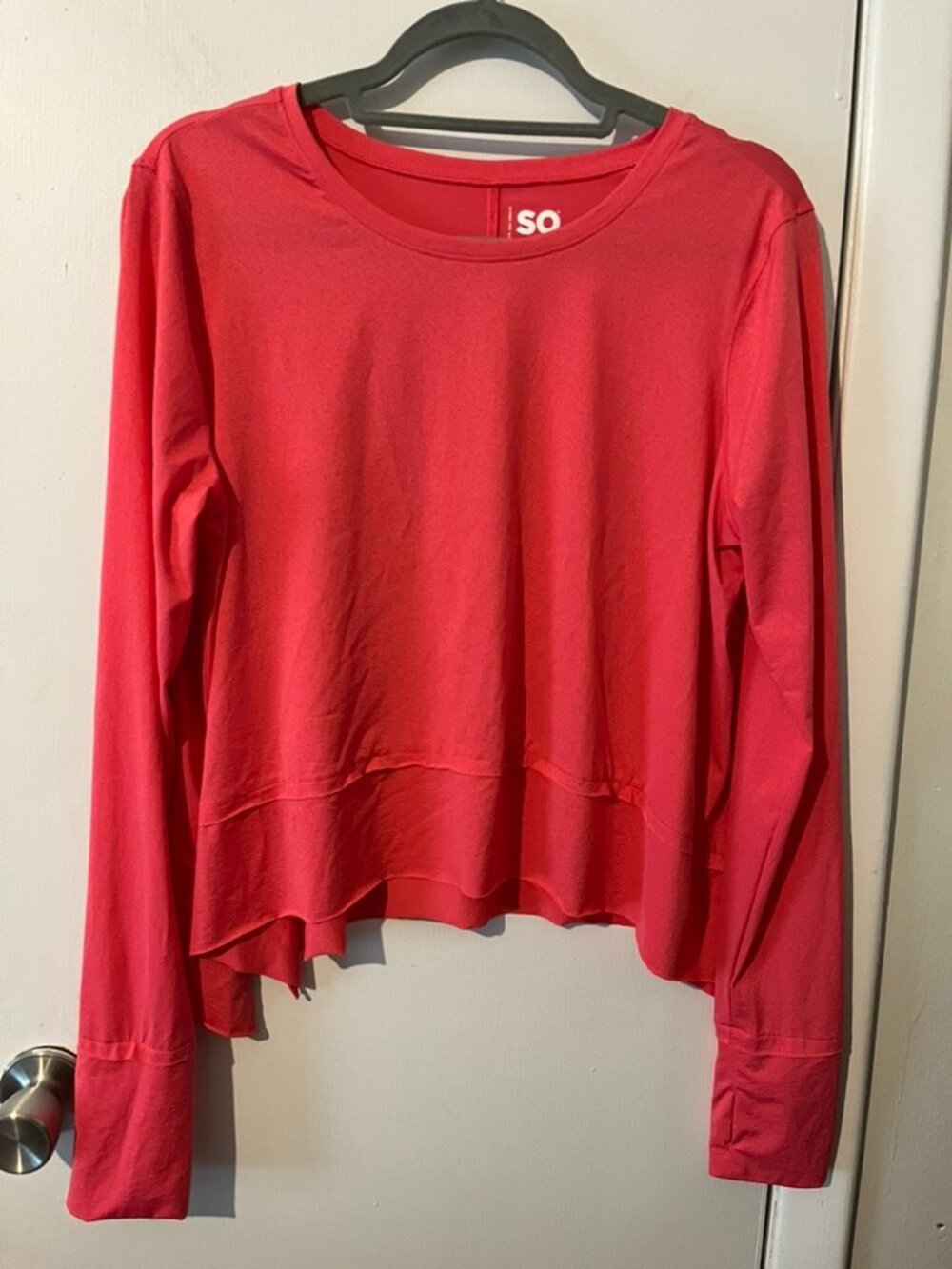 SO Light Long Sleeve Top SZ L